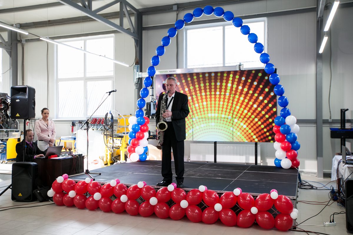 Праздник, посвящённый открытию нового кузовного цеха в Техническом Центре «ВОЛИН»