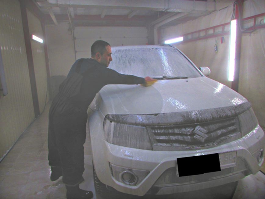 Нано-мойка автомобиля в Техническом Центре «ВОЛИН»