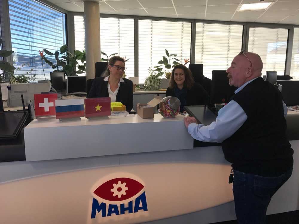 Руководство ТЦ «ВОЛИН» посетило завод MAHA в Германии