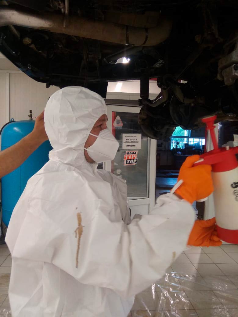 Антикоррозийная обработка кузова автомобилей в Техническом Центре «ВОЛИН»